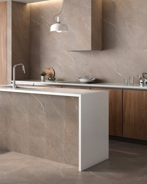 Tribeca Taupe Matt Porcelain - 595 x 295mm