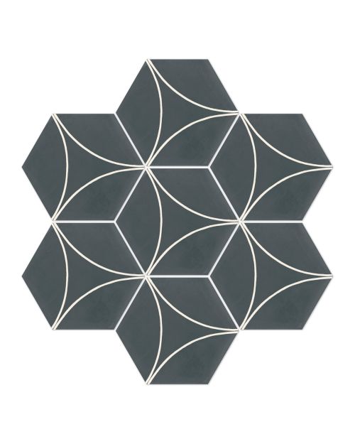 Arte Indigo Hex - 210 x 182mm
