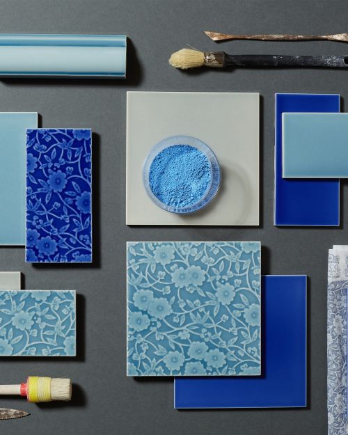 Burleigh Calico Décor Aquamarine - 152 x 152mm