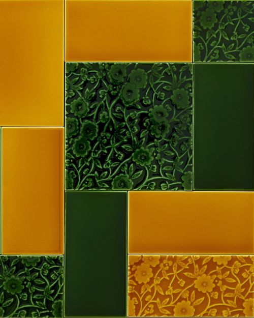 Burleigh Calico Décor Laurel - 152 x 152mm