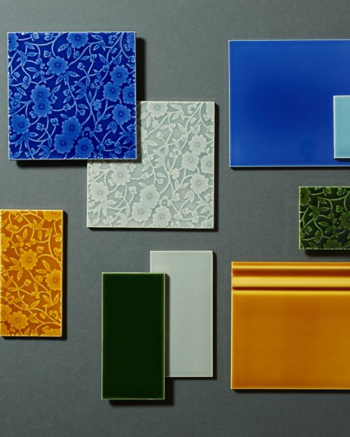 Burleigh Calico Décor Smoke - 152 x 152mm
