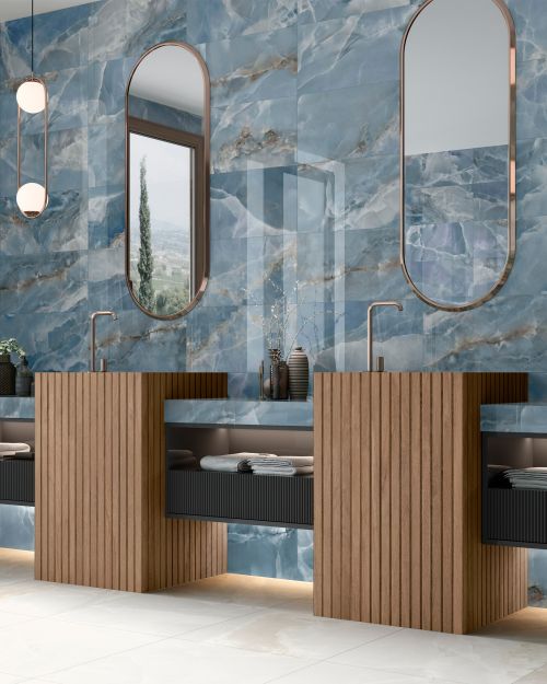 Cavella Onyx Blue - 595 x 295mm