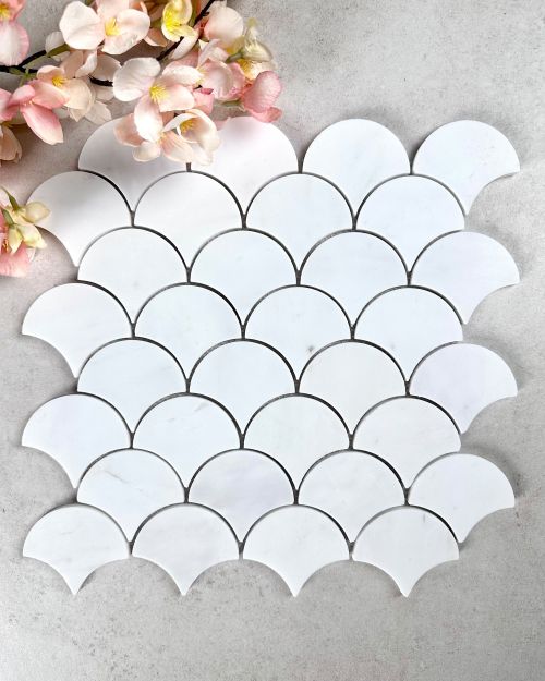 Monterey Fan Mosaics - 305 x 305mm