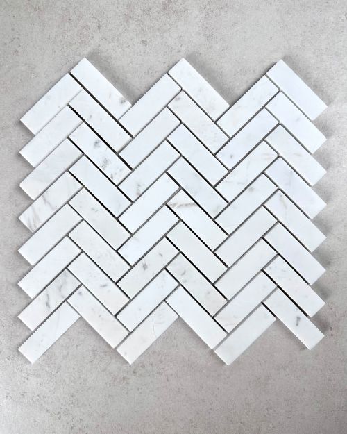 Monterey Herringbone Mosaics - 320 x 285mm