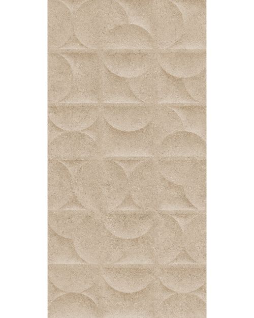Serene Circle Cream - 600 x 300mm