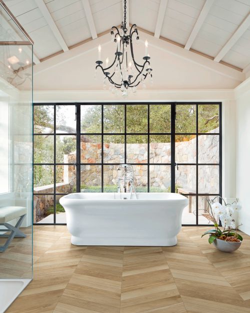 Chev Wood Neutral - 540 x 110mm