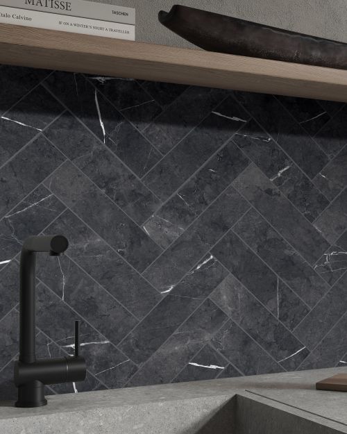 Celestia Nero - 300 x 75mm