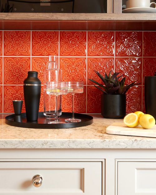 Signature Harrogate Tangerine - 152 x 152mm