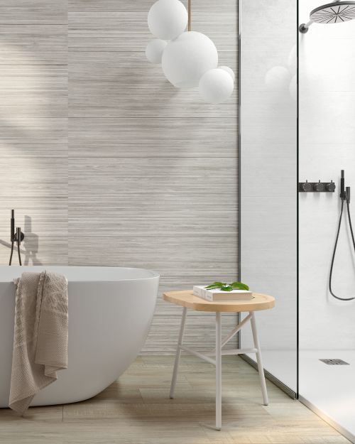 Linwood White - 595 x 295mm