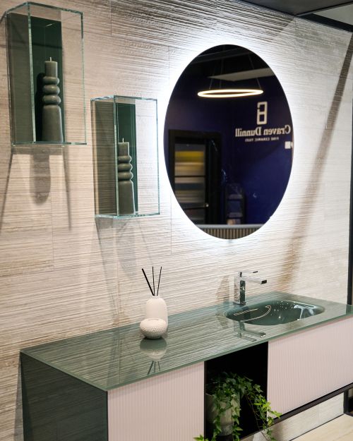 Lucia Grey Groove - 592 x 295mm