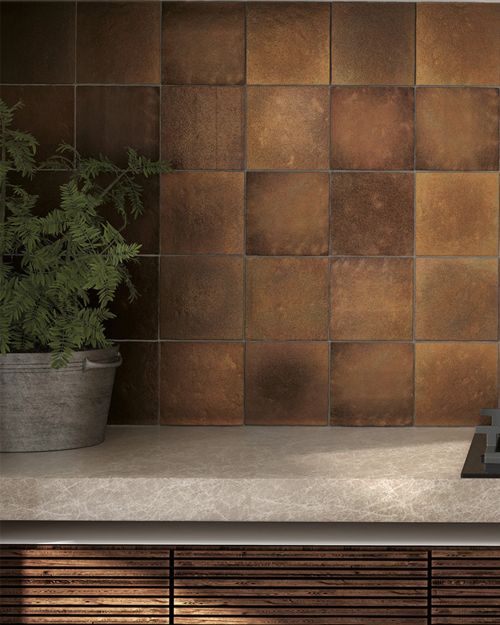 Maison Gold - 132 x 132mm