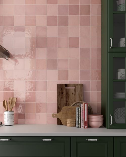 Maison Rose Mallow - 132 x 132mm