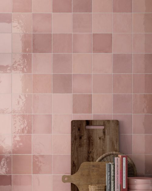 Maison Rose Mallow - 132 x 132mm