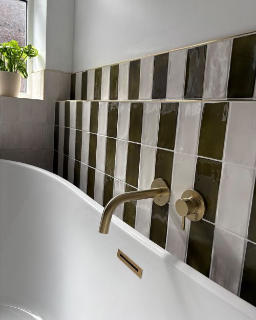Martinique Basil Green - 150 x 75mm