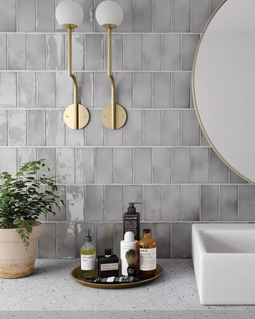 Martinique Grey - 150 x 75mm