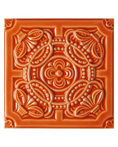 Signature York Tangerine - 152 x 152mm