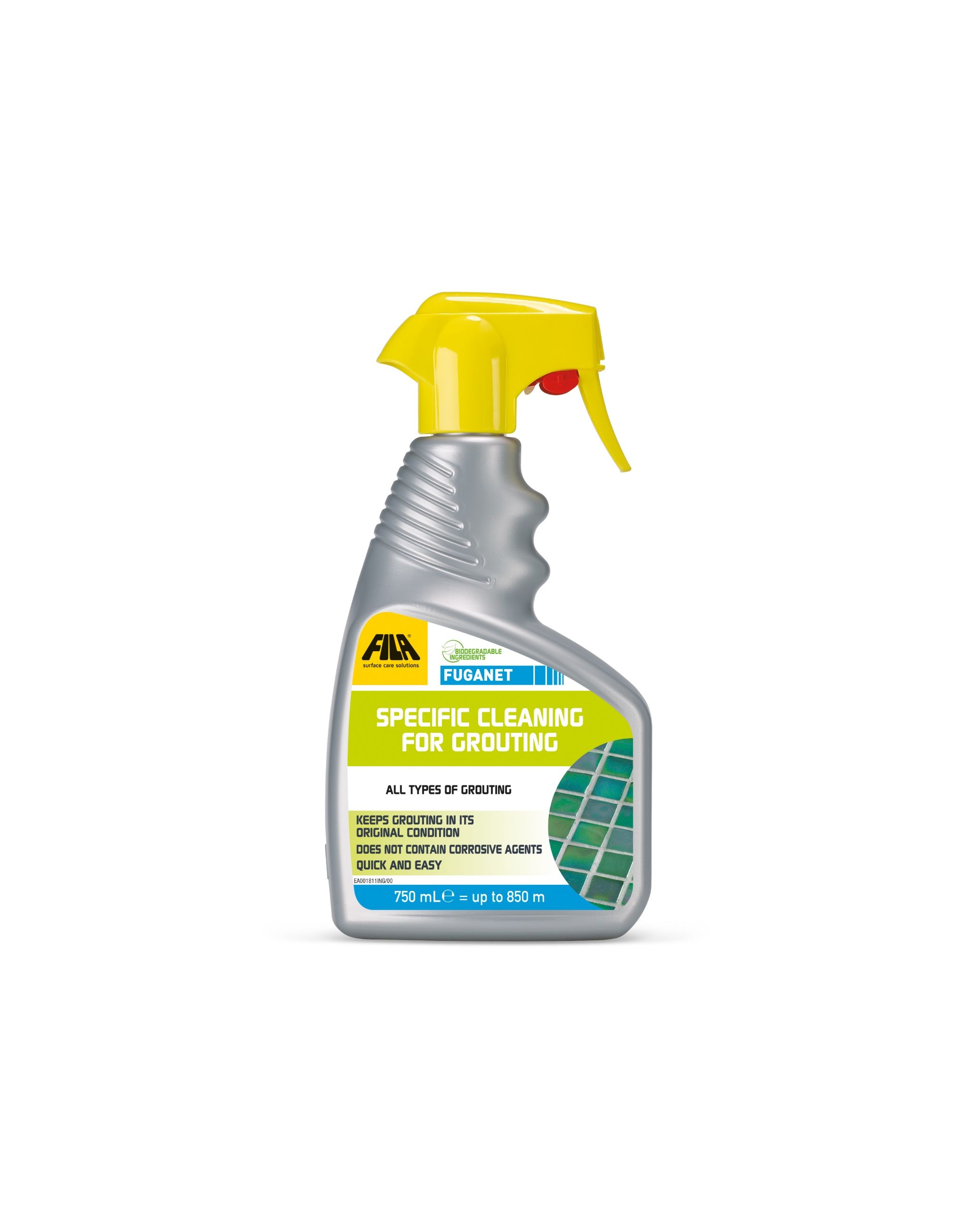 FILA Fuganet Grout Cleaner Spray for All Grout Types - 750ml