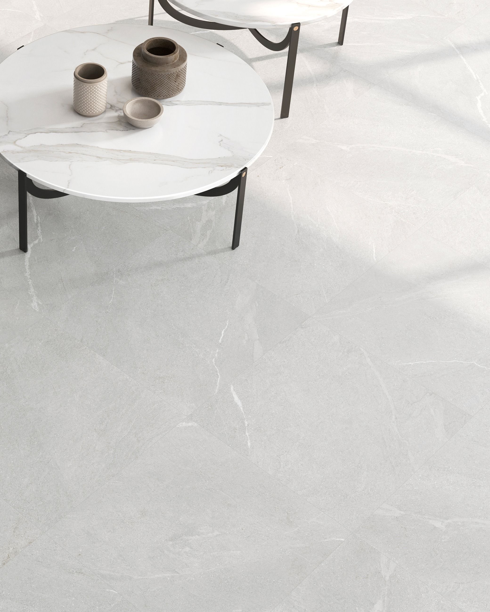 Tribeca Ash Matt Porcelain - 595 x 595mm