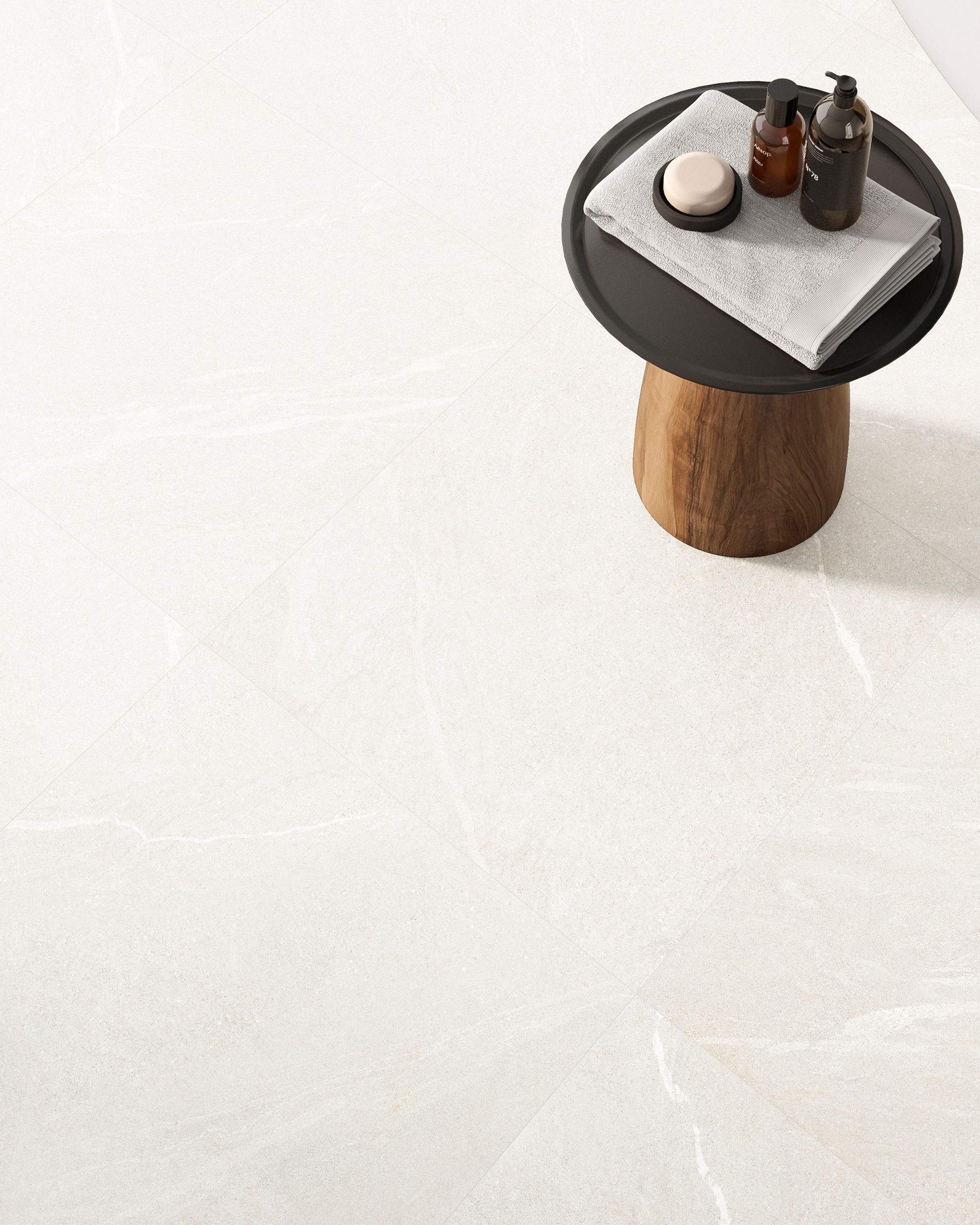 Tribeca White Matt Porcelain - 595 x 595mm