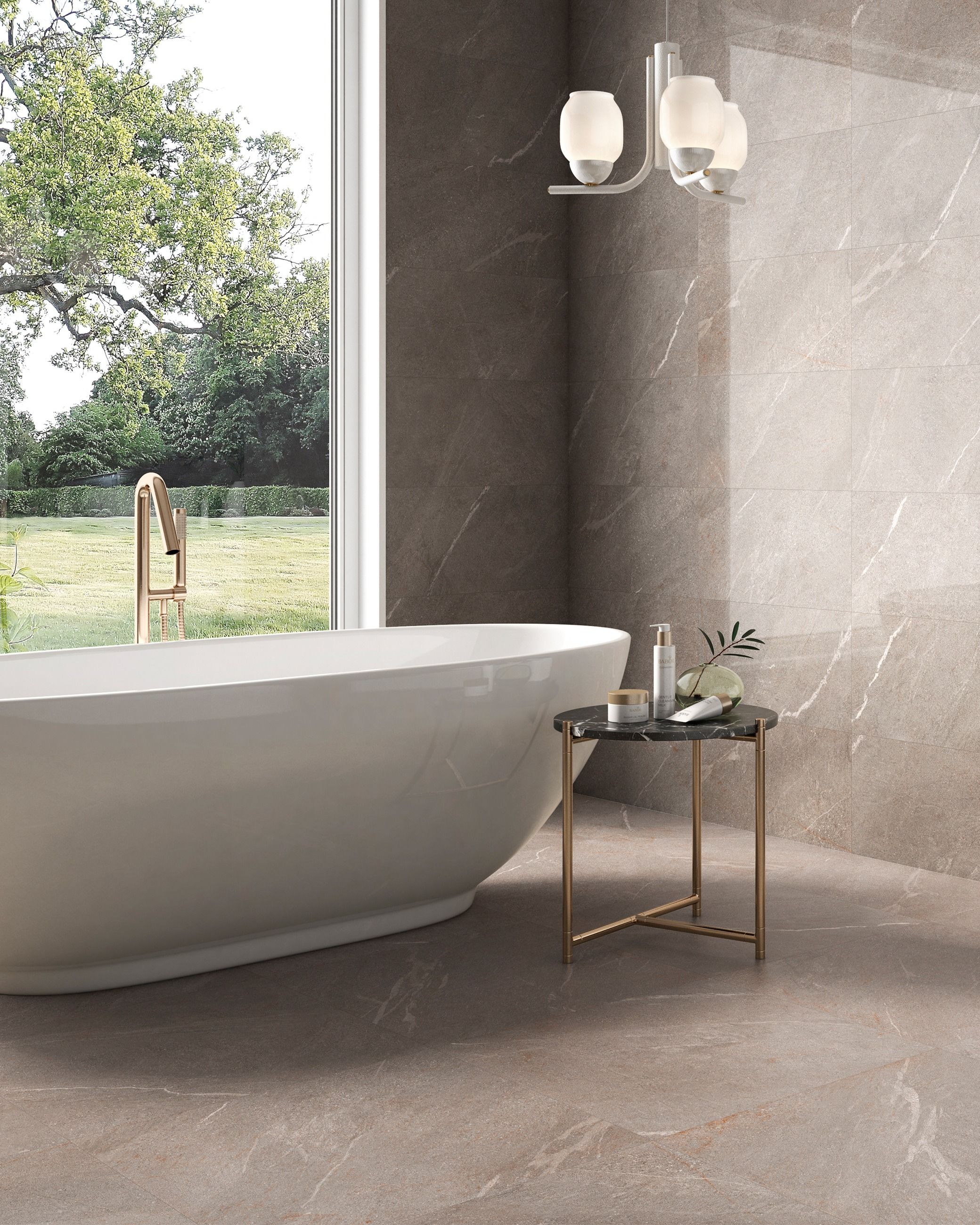 Tribeca Taupe Gloss - 595 x 295mm