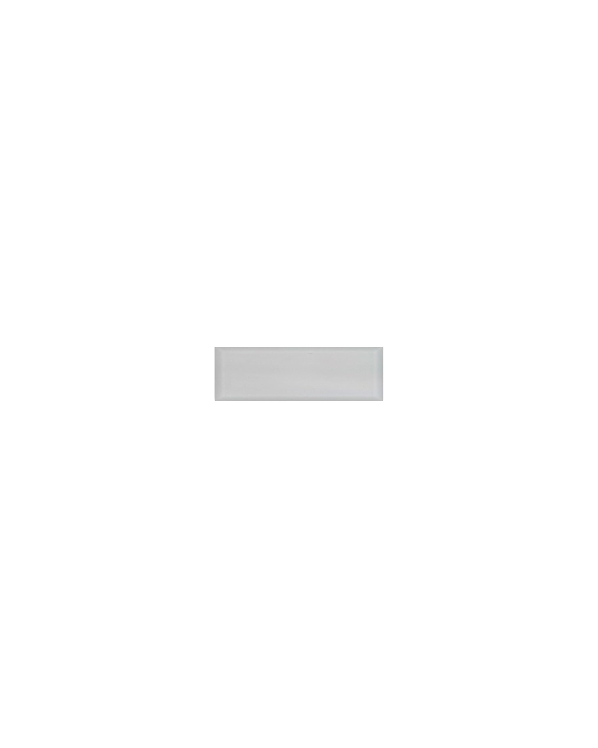 Metro Bevel Arctic Grey Gloss - 300 x 100mm