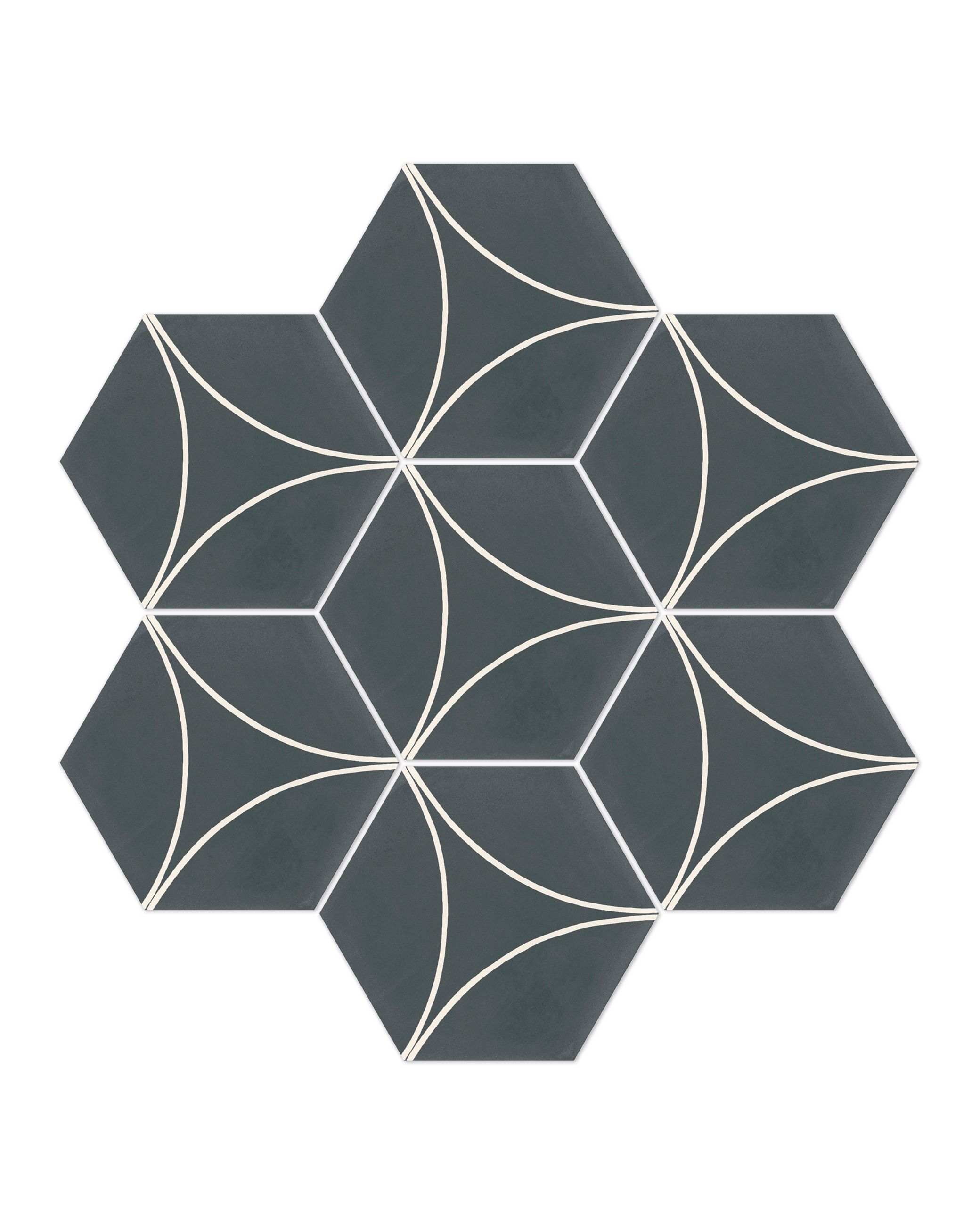 Arte Indigo Hex - 210 x 182mm