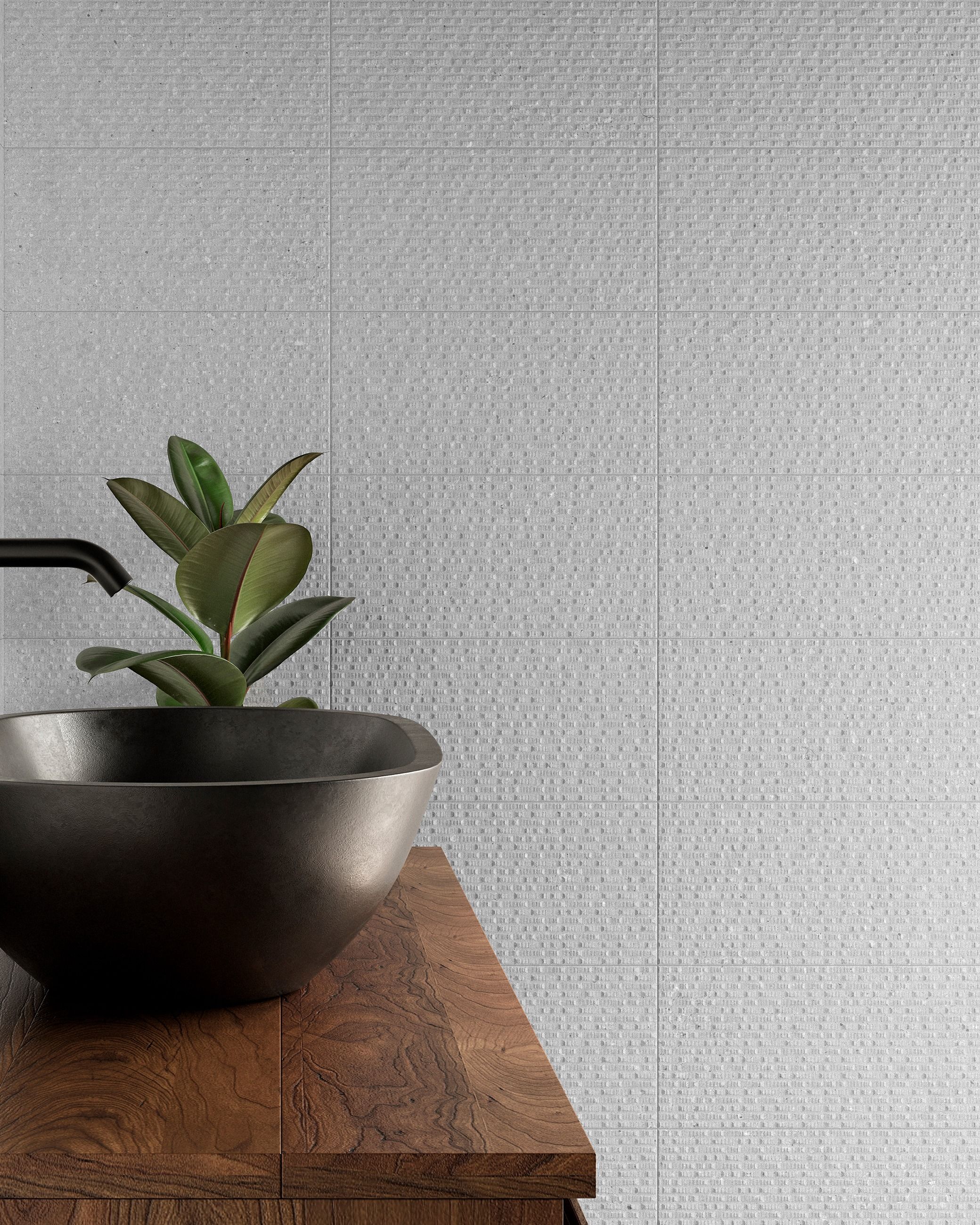Ayana Grey Rake - 500 x 250 x 7mm