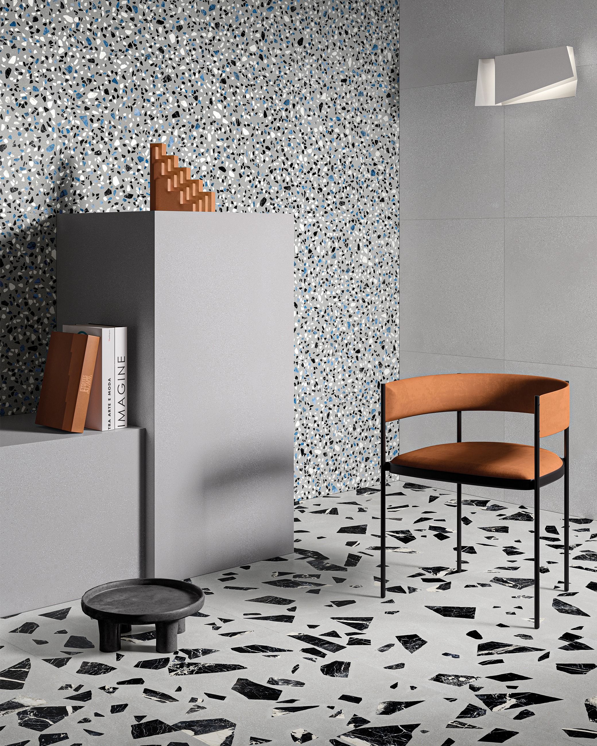 Breccia Grey Rock Natural - 600 x 600mm