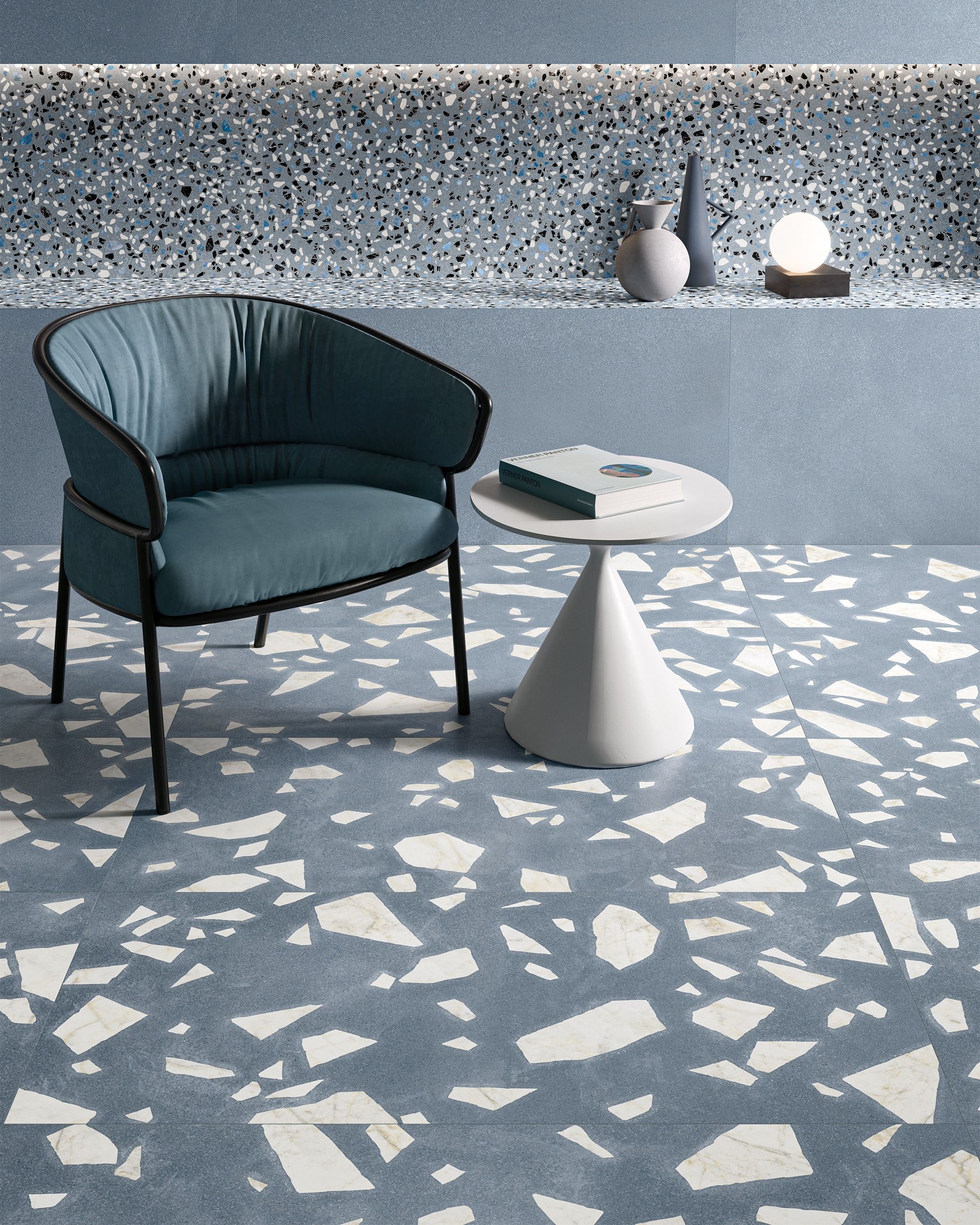 Breccia Blue Rock Natural - 600 x 600mm