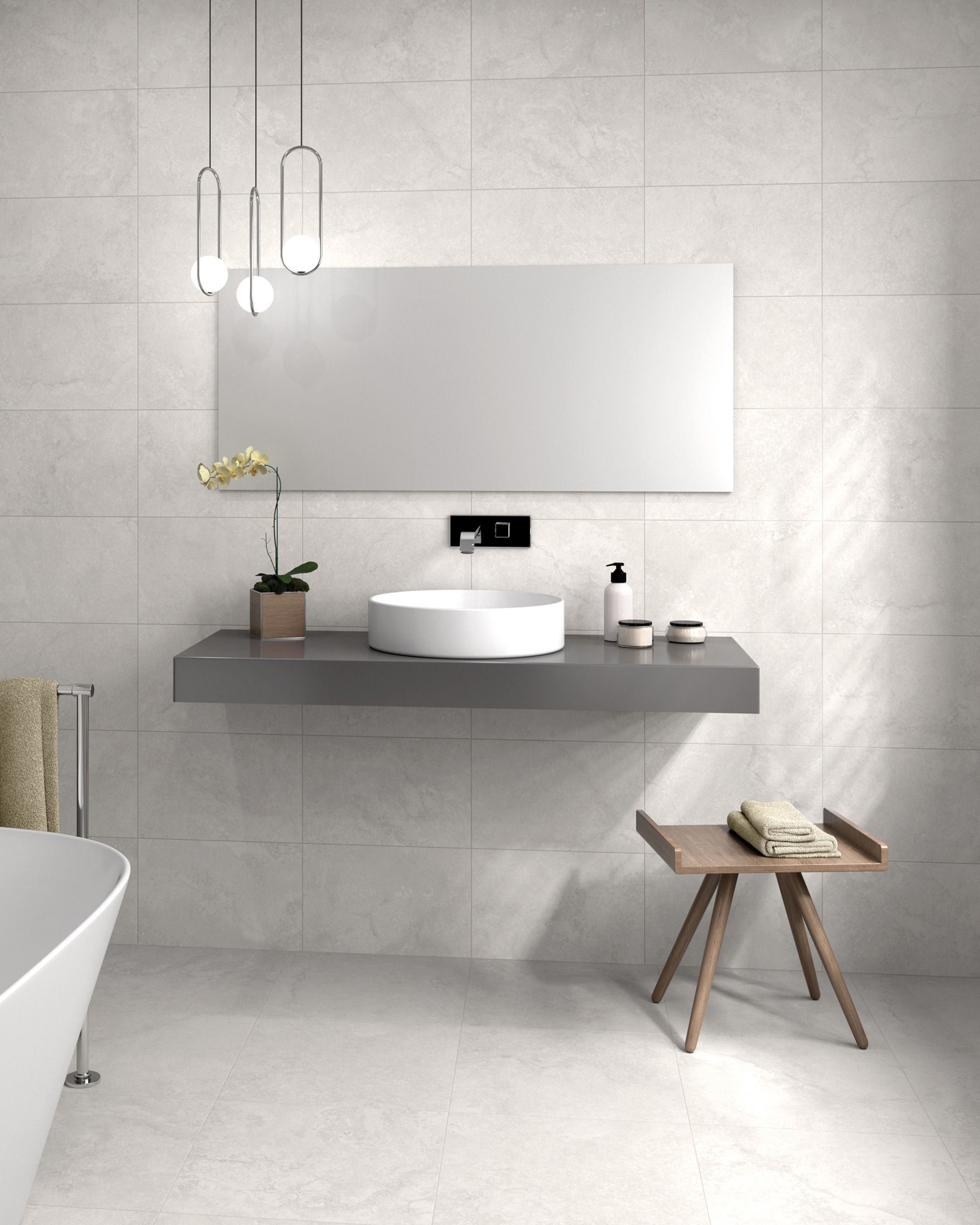 Breeze White - 450 x 450mm
