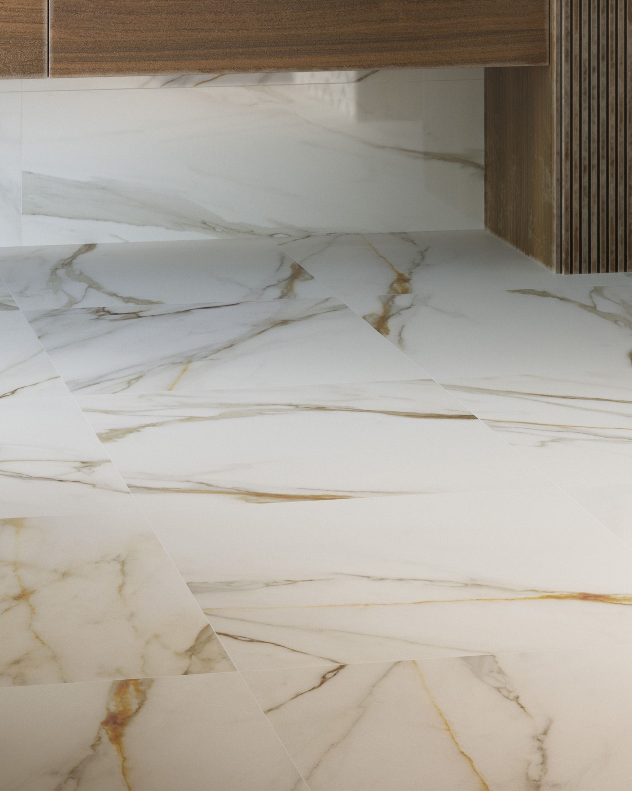 Carina Gold Floor - 595 x 595mm