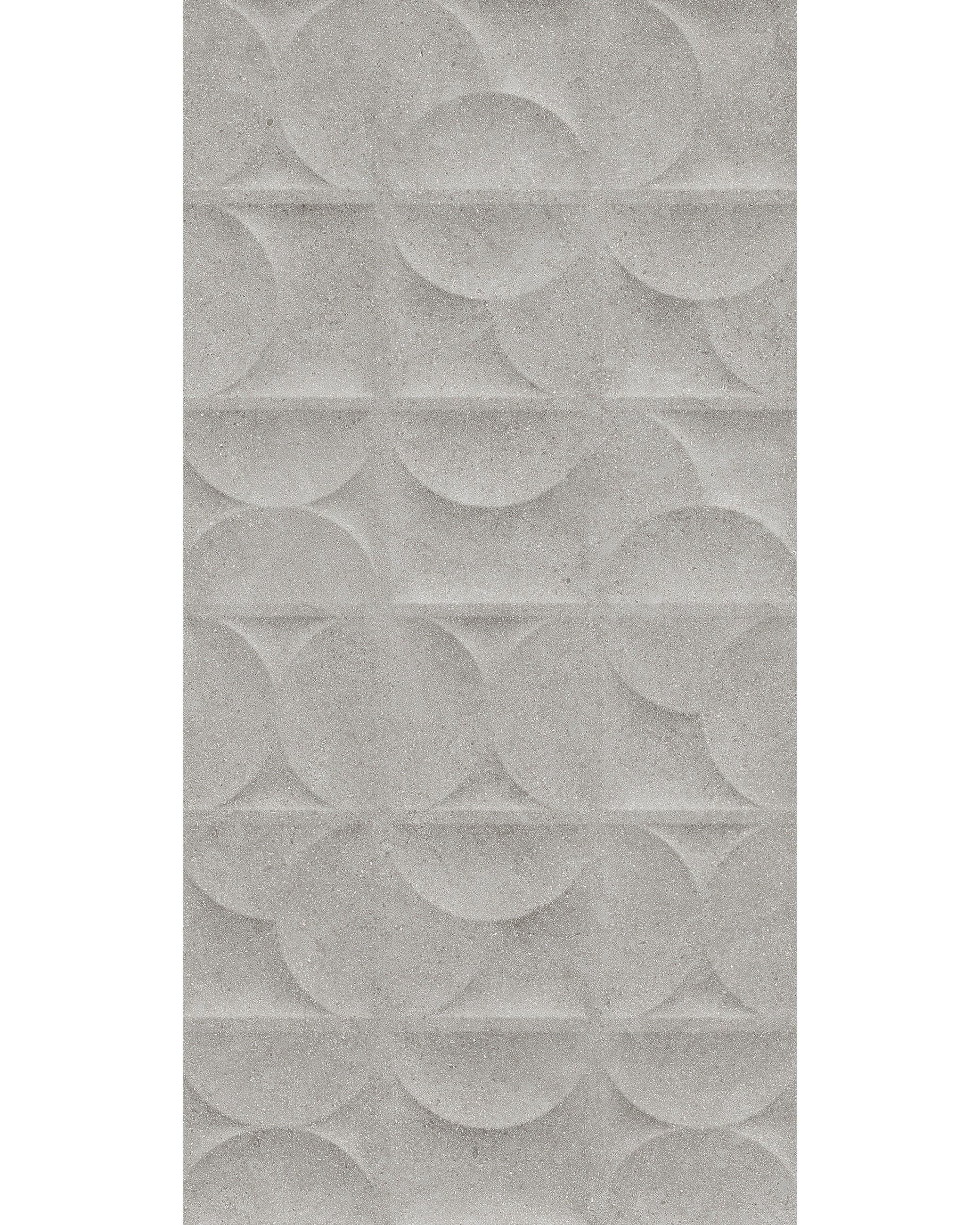 Serene Circle Grey - 600 x 300mm