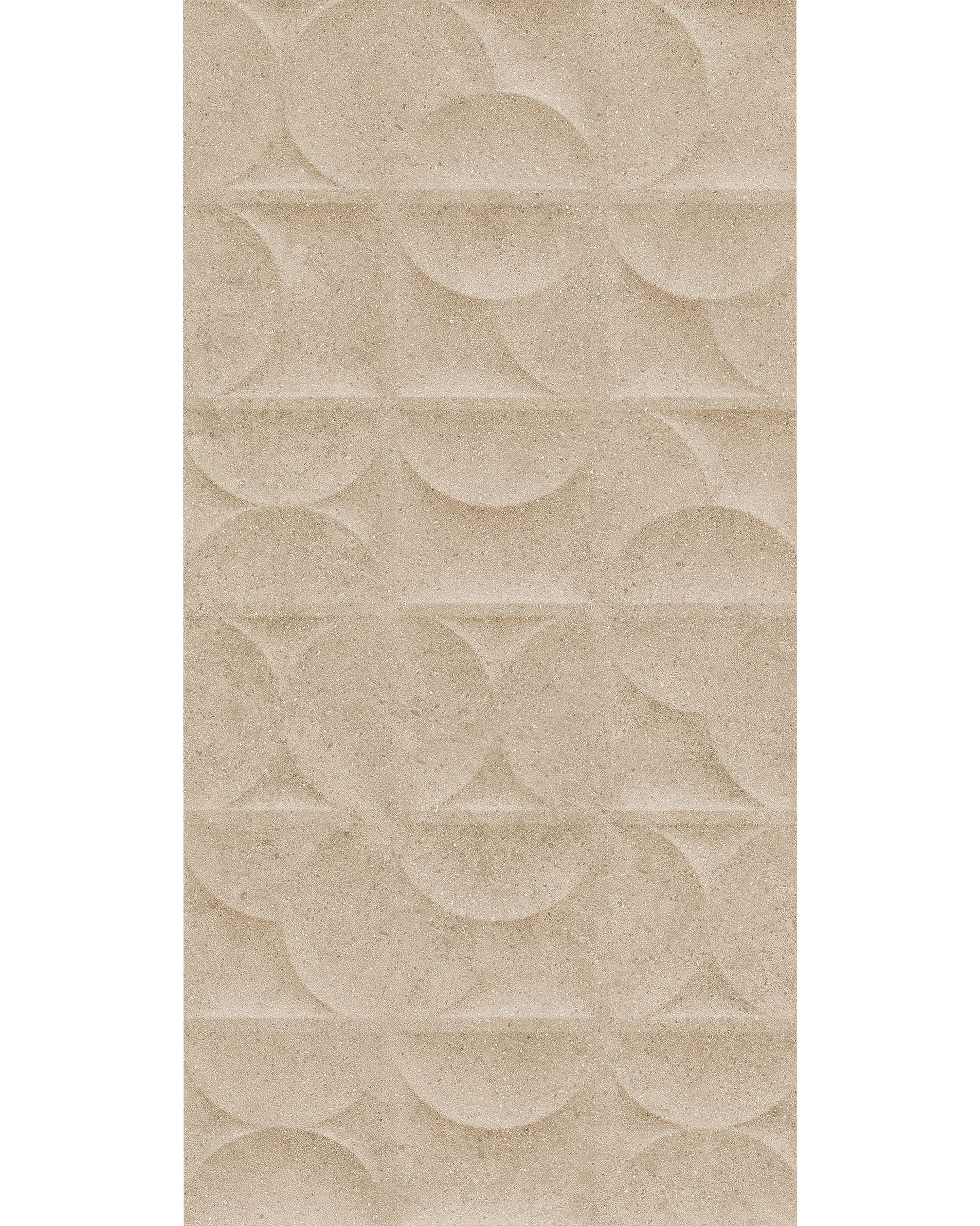 Serene Circle Cream - 600 x 300mm