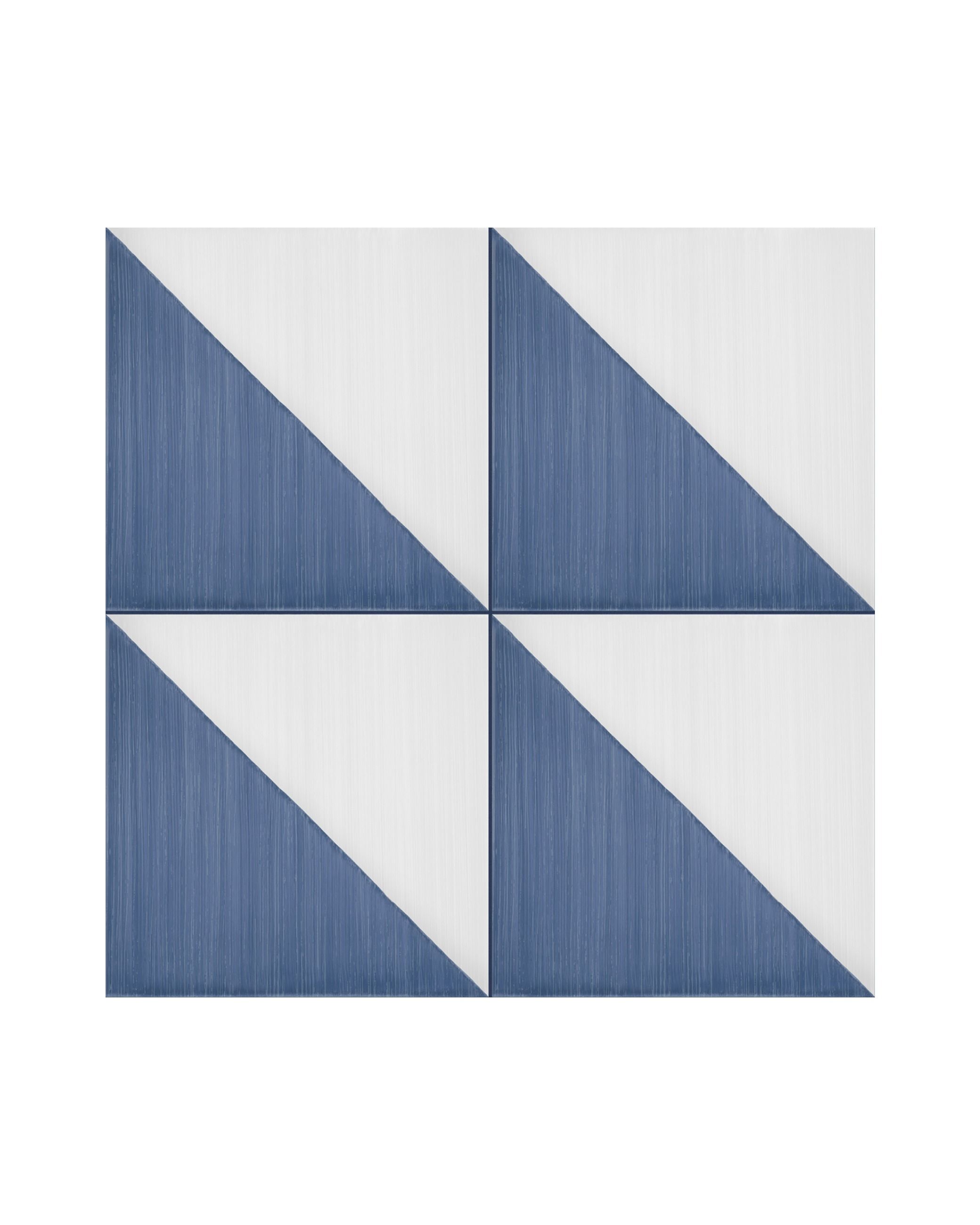 Cabana Blue Décor 1 - 200 x 200mm