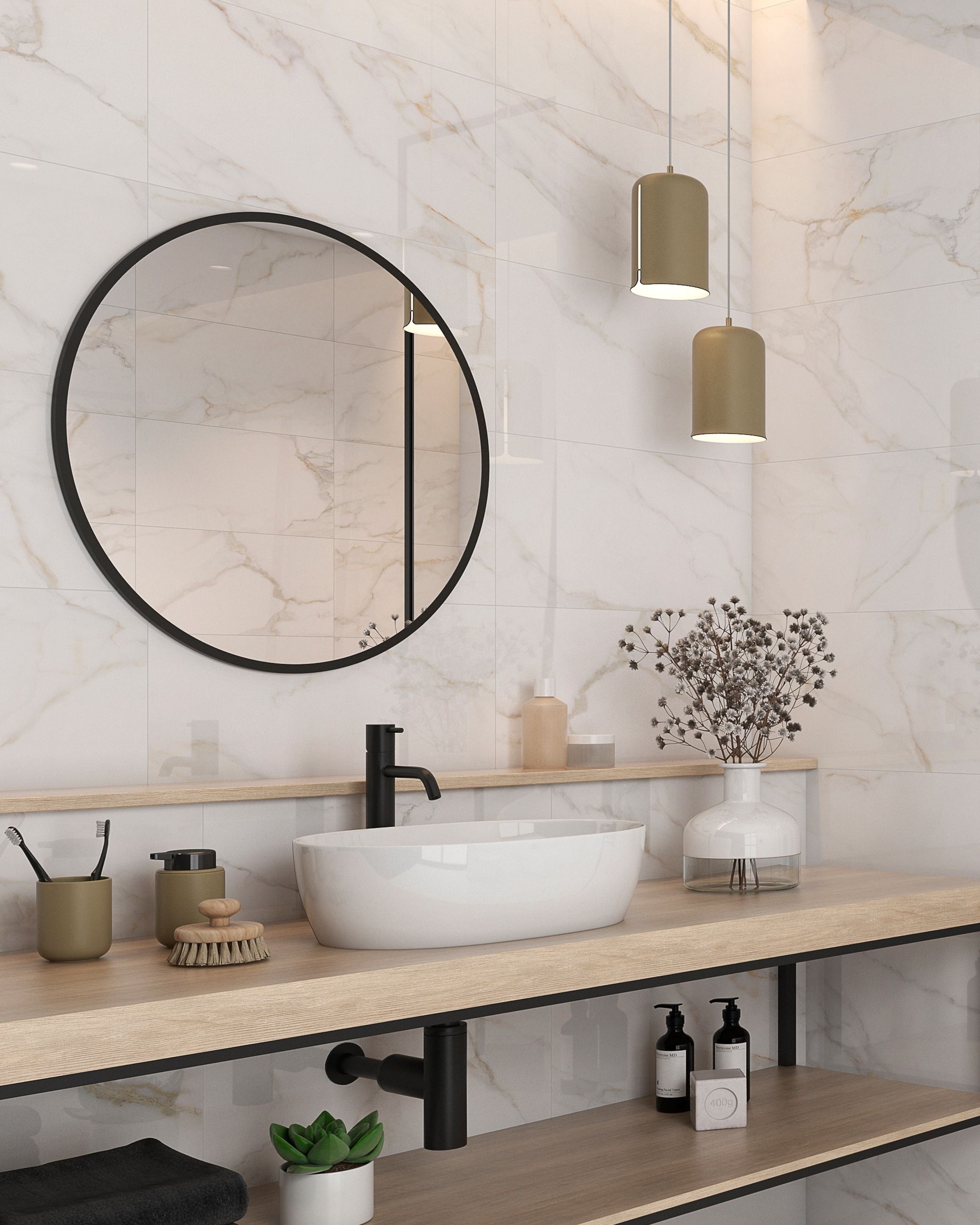 Montana Carrara Gold Matt - 600 x 300mm
