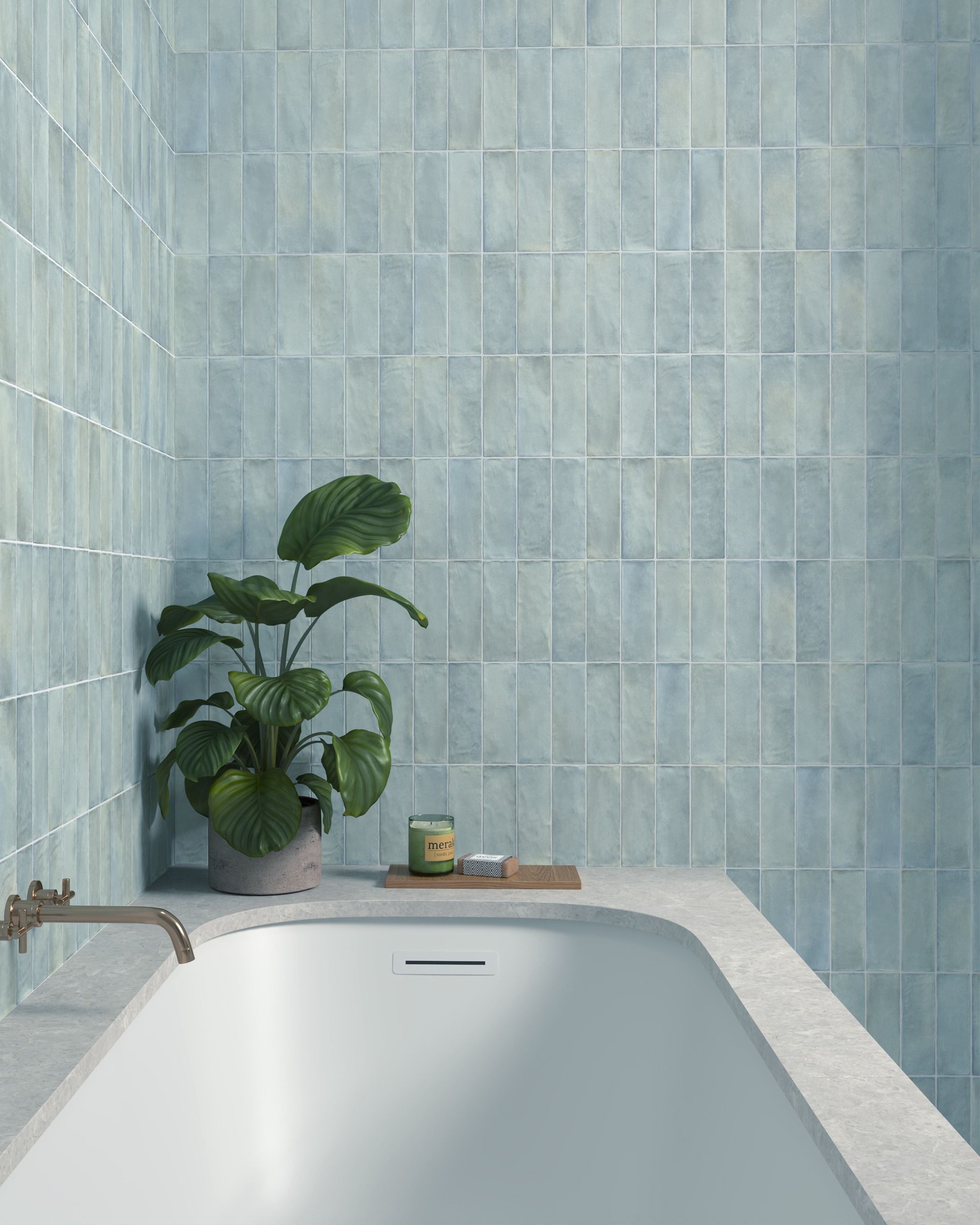 Claystone Storm Blue - 200 x 65mm