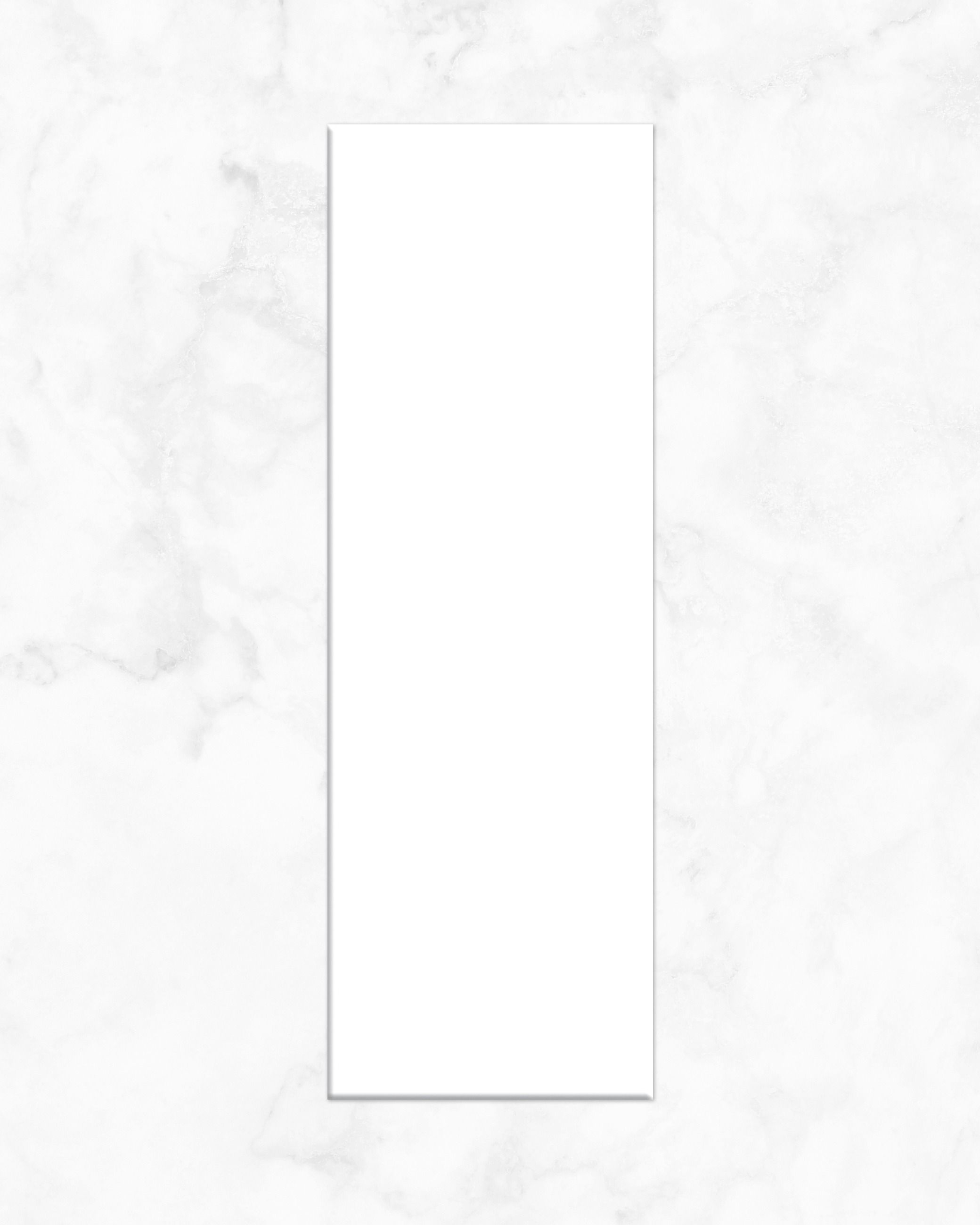 Evoke White Gloss - 300 x 100mm