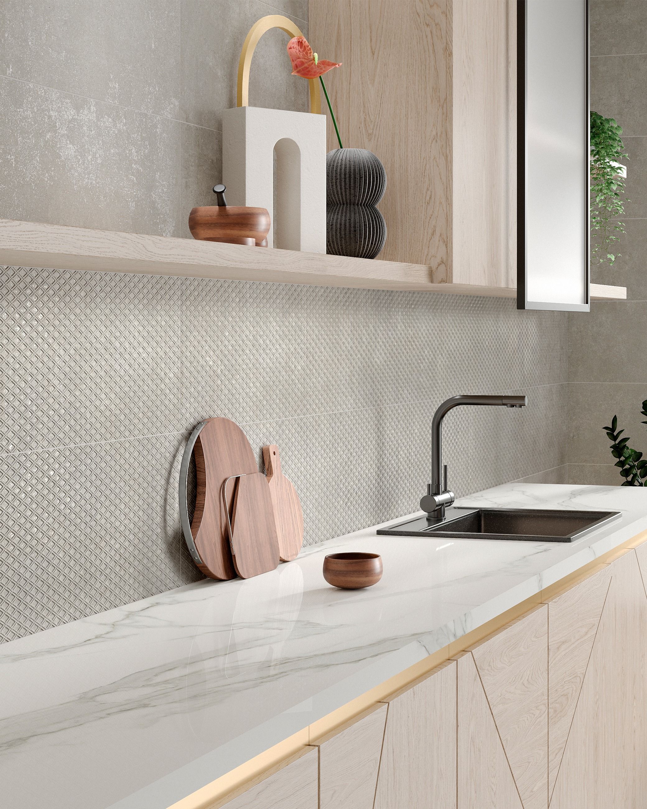 Jaxson Pearl Wall - 595 x 295mm