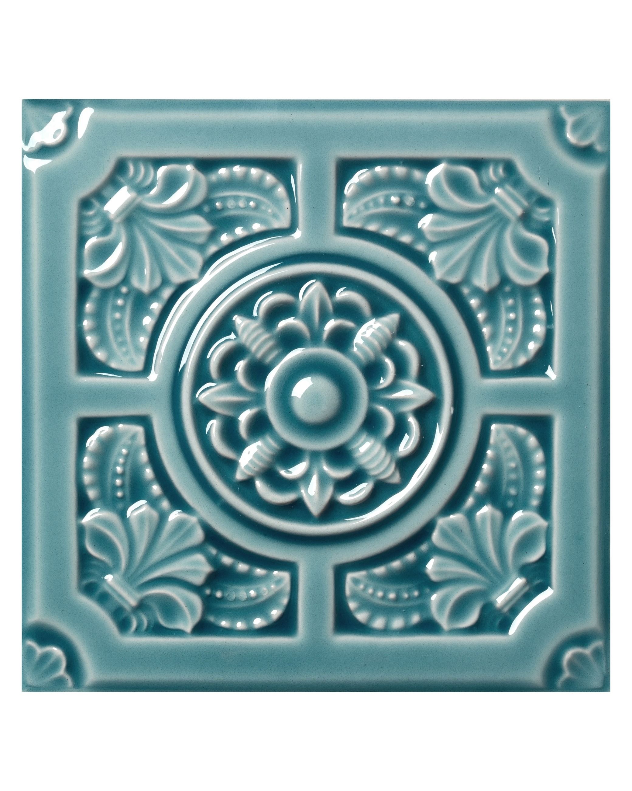 Signature Leeds Aquamarine - 152 x 152mm