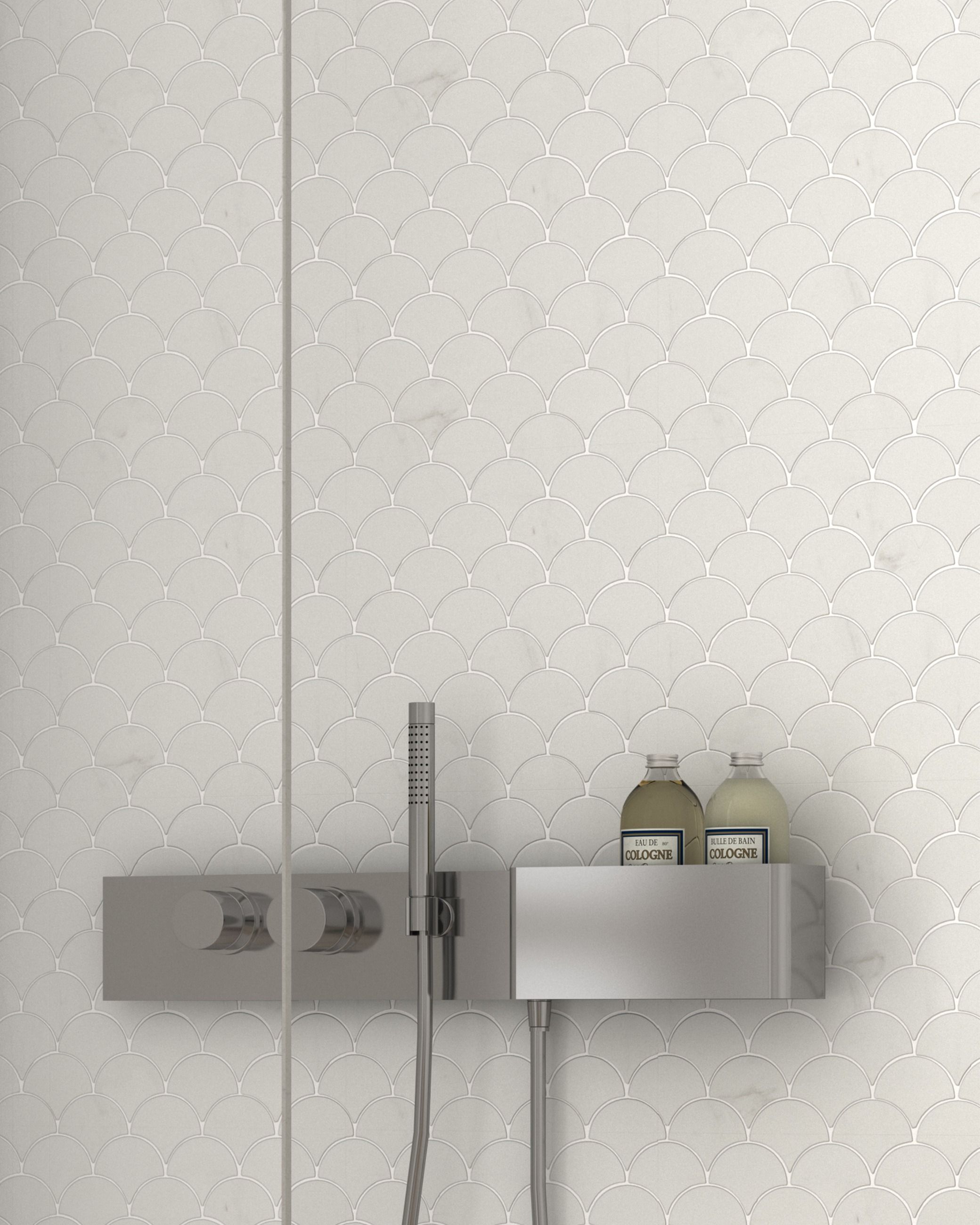 Monterey Fan Mosaics - 305 x 305mm
