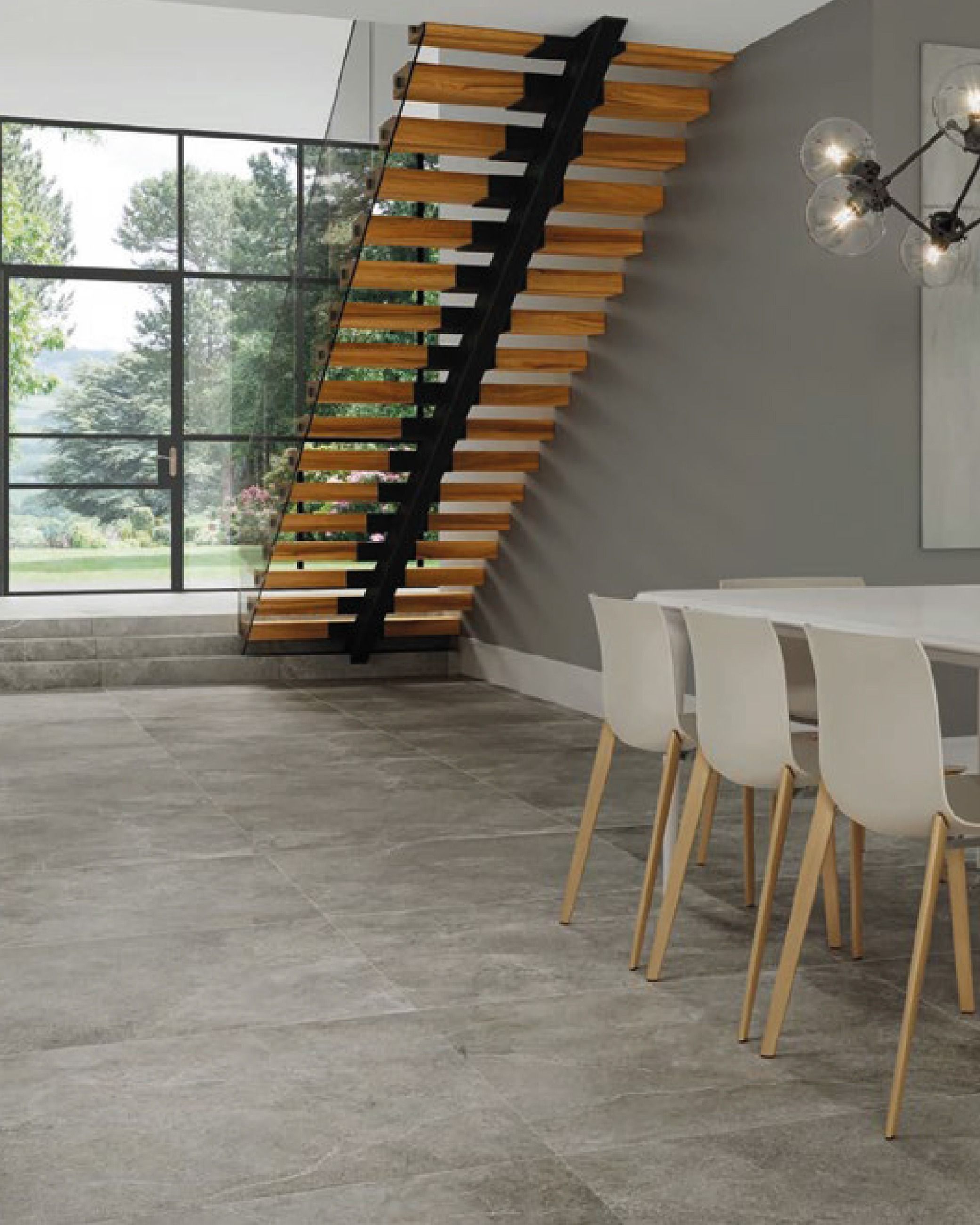 Olympia Dark Grey Polished - 877 x 877mm