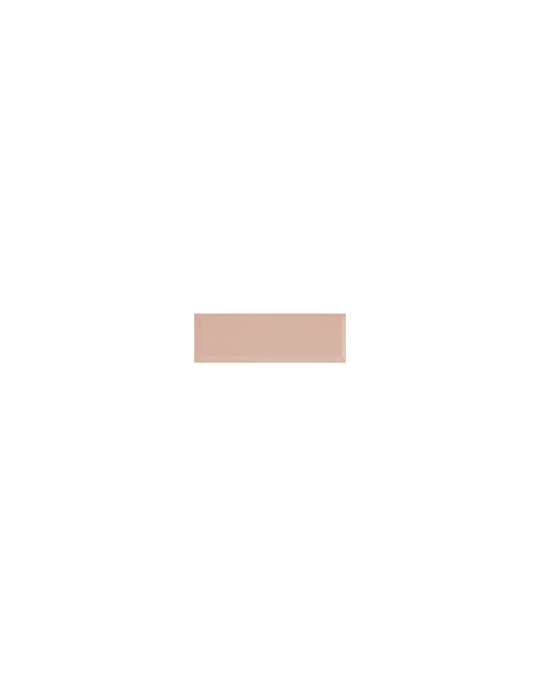 Metro Bevel Pink Gloss - 300 x 100mm