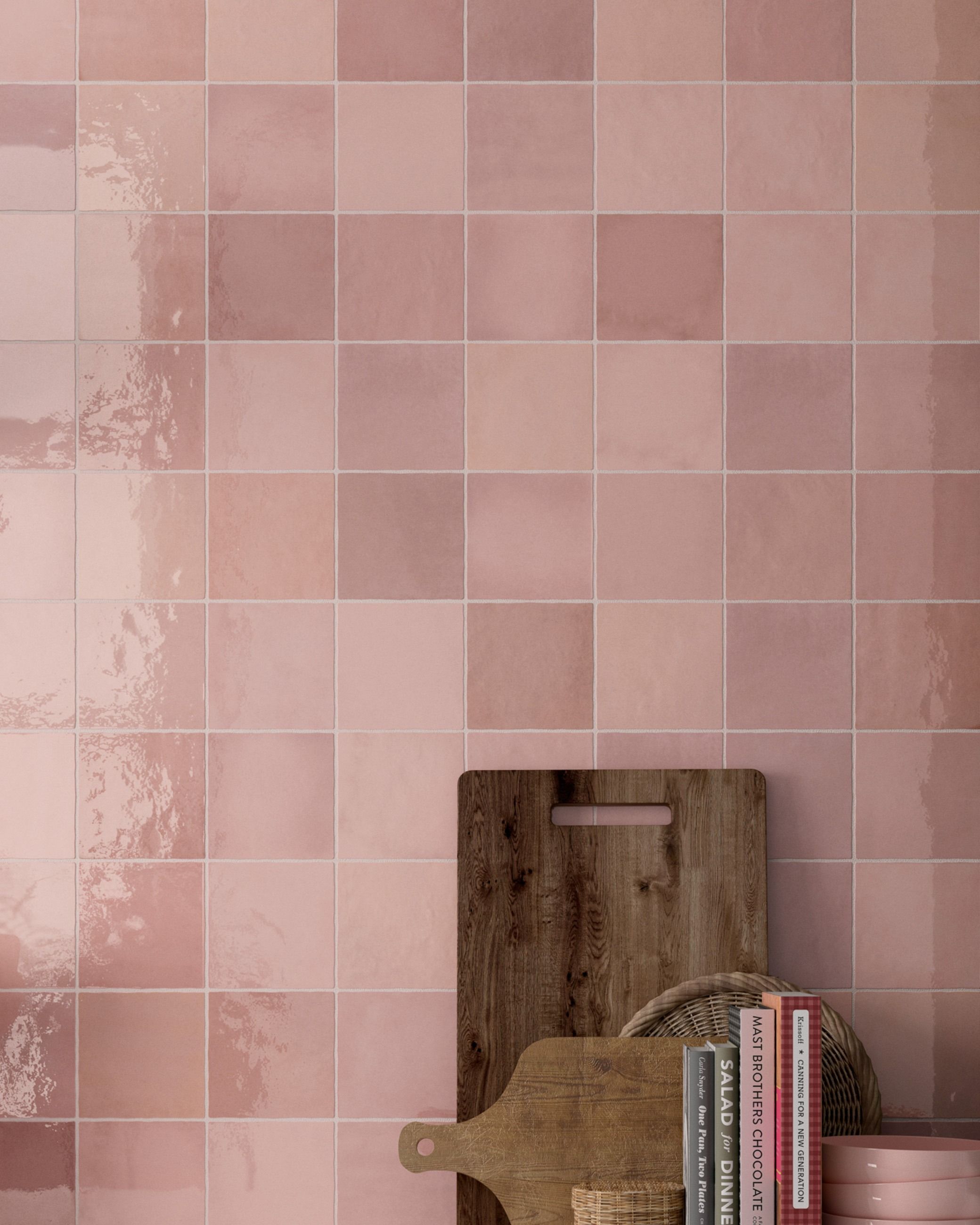 Maison Rose Mallow - 132 x 132mm