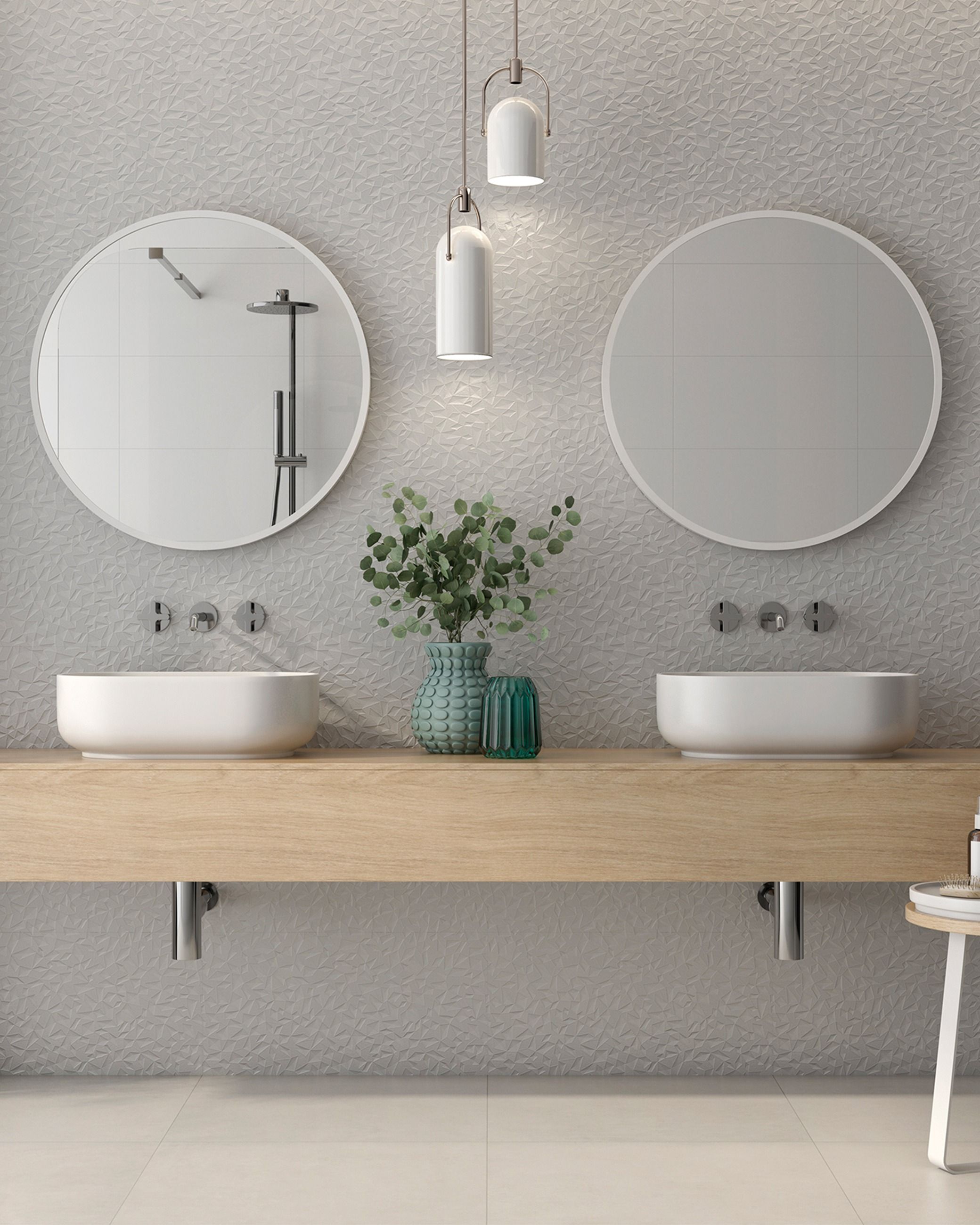 Verbier White Décor - 595 x 295mm
