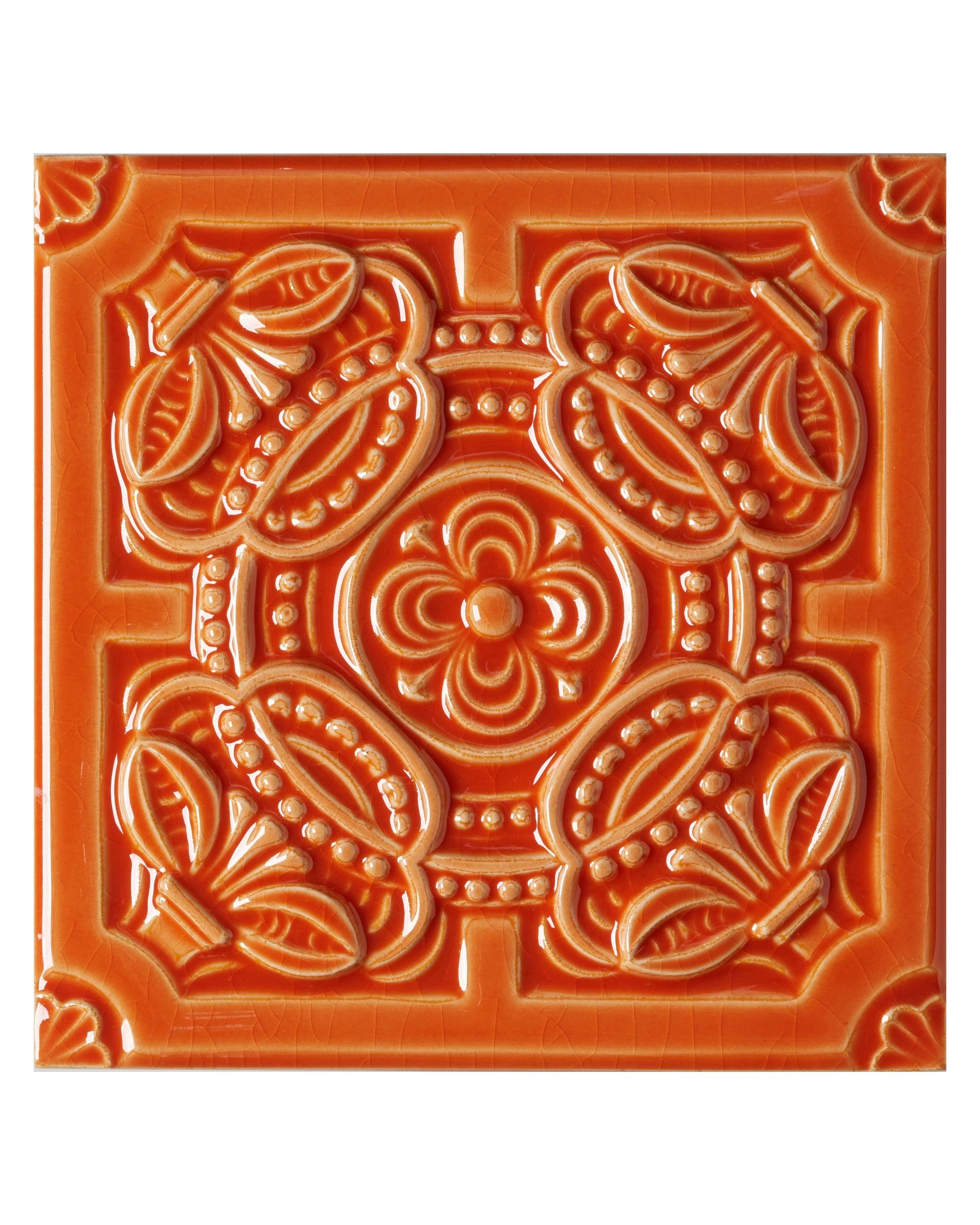 Signature York Tangerine - 152 x 152mm