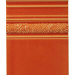 Burleigh Calico Deluxe Skirting Tangerine - 240 x 350mm