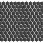 Rock Art Hexagon Mini Negro 310x265